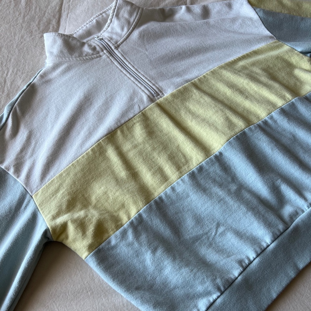 La Hearts Zip Sweater